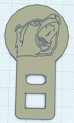 seat belt plug for pets