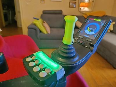 Permobil joystick knob