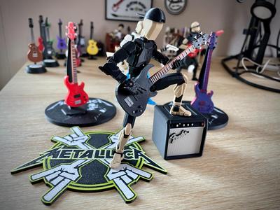 Dummy 13 Bass Guitar Aria Pro II (Cliff Burton)