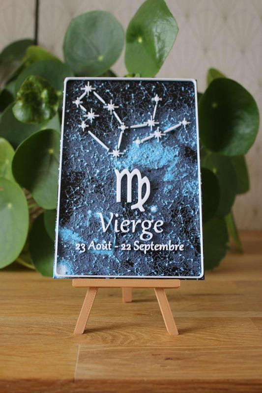 Virgo Astrology Card - English and French version