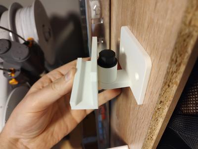 Adjustable wall phone holder ver.2