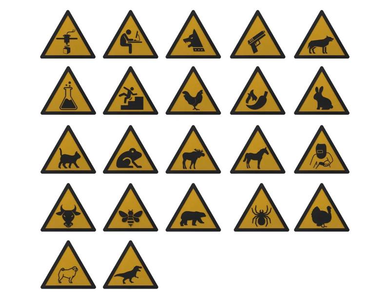 Warning Signs Collection   