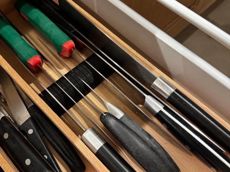 Kitchen Drawer Knife Organizer - 3D Printed Design