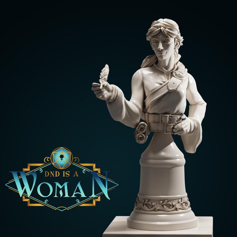 Human Wizard - Hayley - Bust