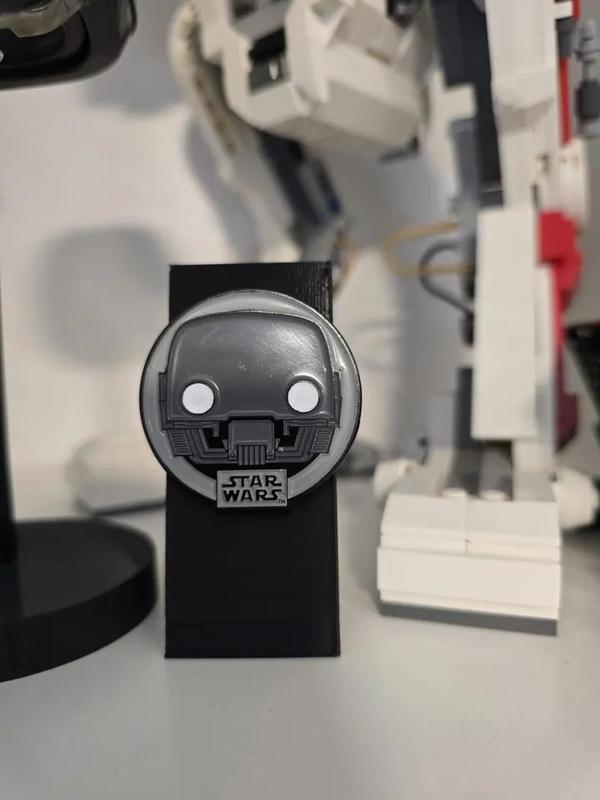 Single Pin Display Holder   