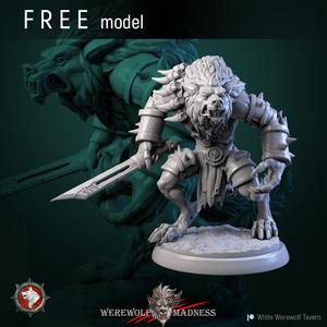 Werewolf warrior V2 32mm pre-supported FREE