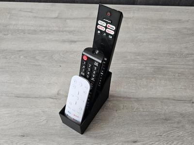 Remote control holder for 3 or 8 pieces