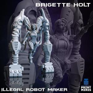 Brigette Holt x2 - Robot Maker - Raid in Zadorn Collection