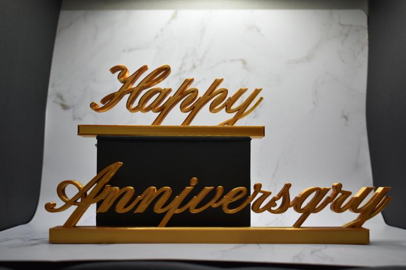 Happy Anniversary signs - free