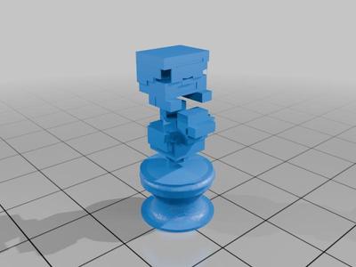 chicken jockey croc charm