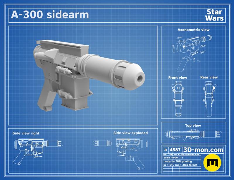 A-300 Blaster Pistol