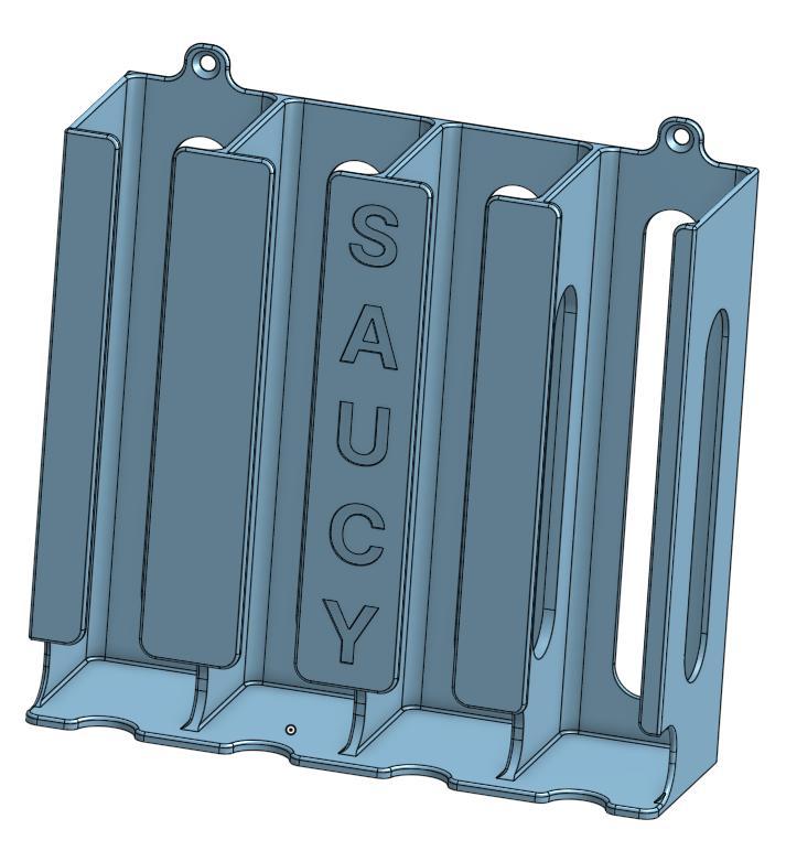 Chick Fil A Sauce & Ketchup Holder