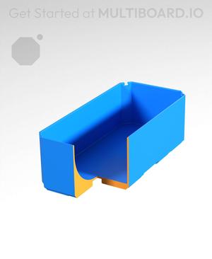1x2x0.75 - Curved Bin - Multibin Insert