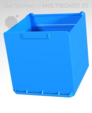 4x4x4-Deep - Multibin Simple Drawer
