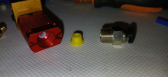 MK8 Captive PFTE adapter - Kaos (for generic hotend replacements)