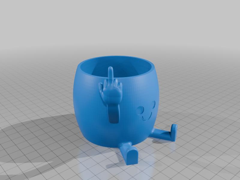 Middle Finger pot