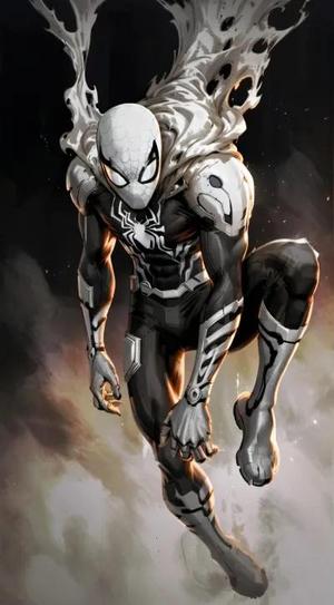 spiderman x anti venom action figure