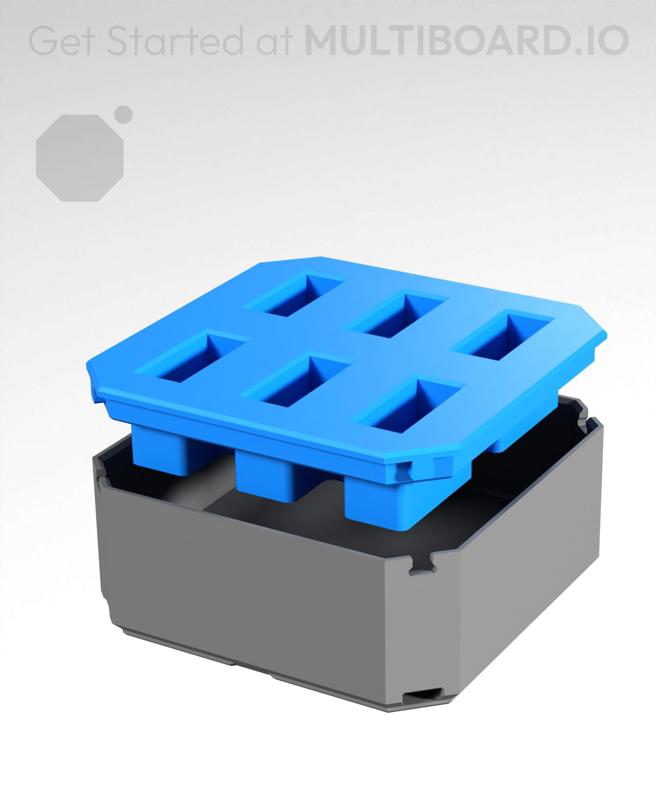 1x1 - USB-A Holder - Multibin Top