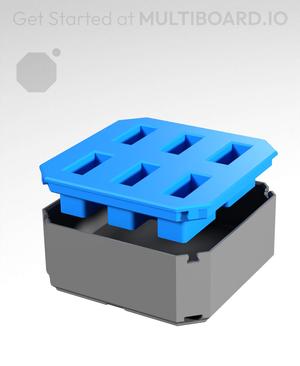 1x1 - USB-A Holder - Multibin Top