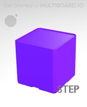 2x2x2 - Multibin Insert - STEP Remixing File