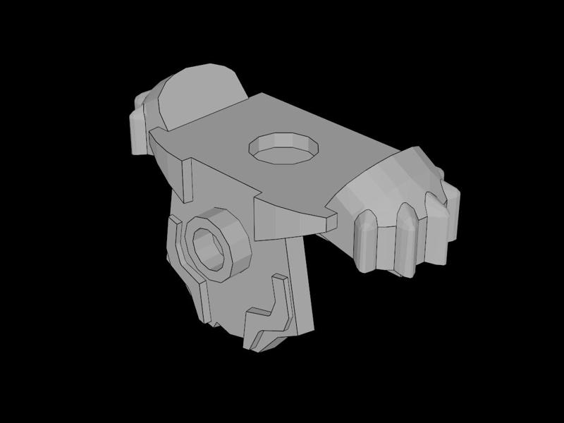 Lego Compatible (11098.dat) Minifig Armor Breastplate with Shoulder Pads Front Stud and 2 Back Studs