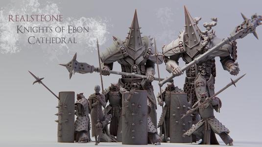 Knights of Ebon Cathedral - August Release [Realsteone]