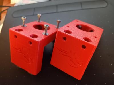 Ender 3 (V2,Pro) improved z-axis motor mount