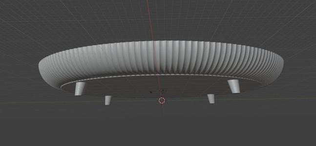 Rotating desktop organizer base part