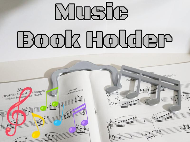 Music book holder