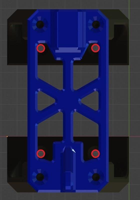 Wall mount - easy Screw access