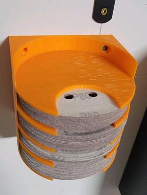 Orbital Sandpaper Holder