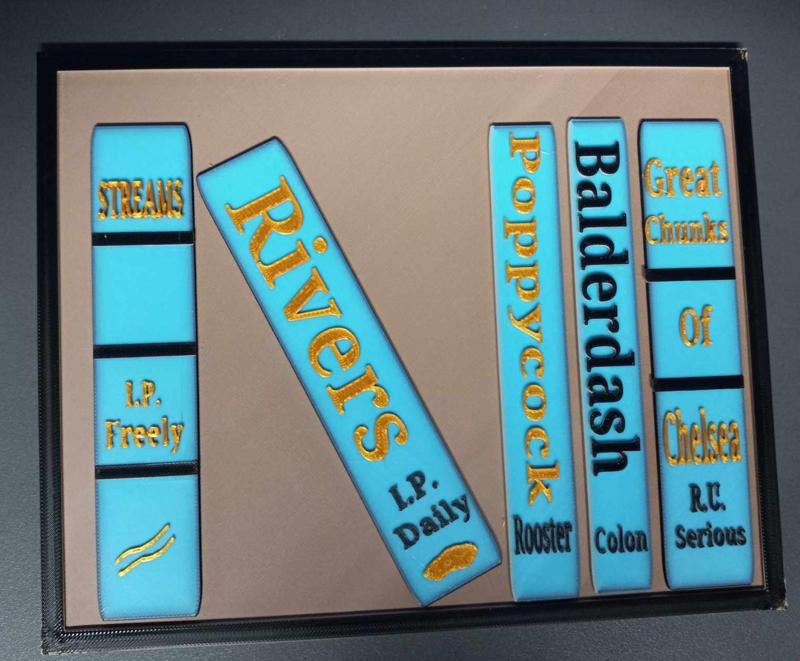 Bathroom Humor Books Placard