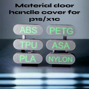 MATERIAL DOOR HANDLE COVER FOR P1S/X1C