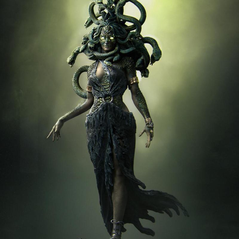 Medusa the Gorgon [presupported]