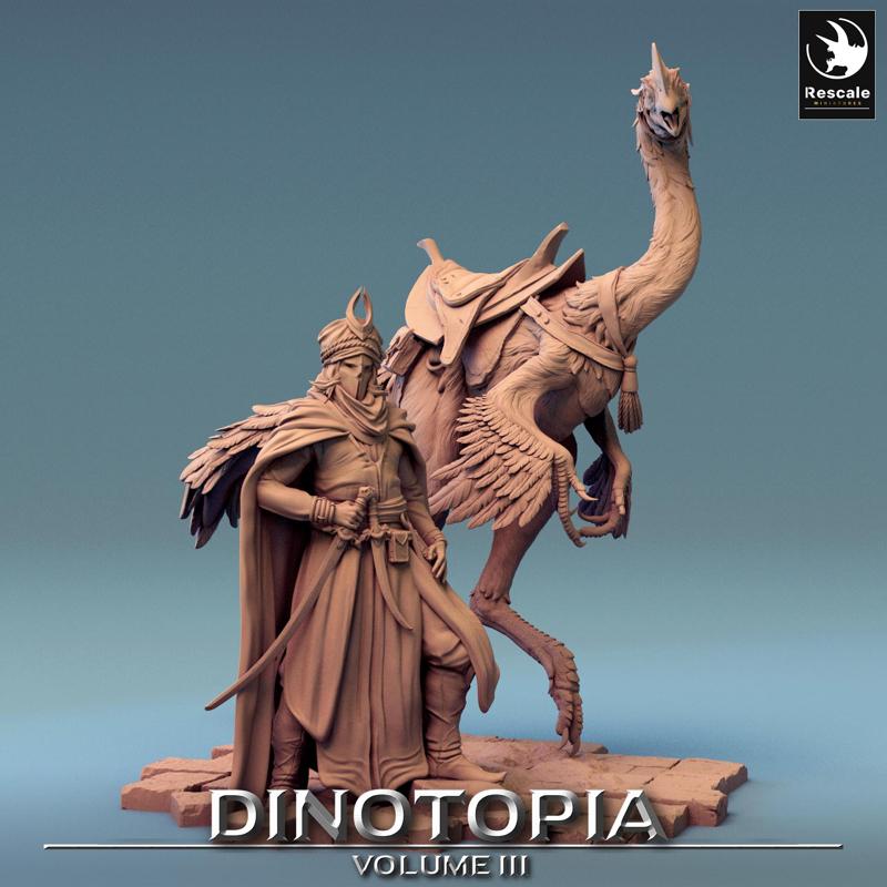 Dinotopia Diorama Guard