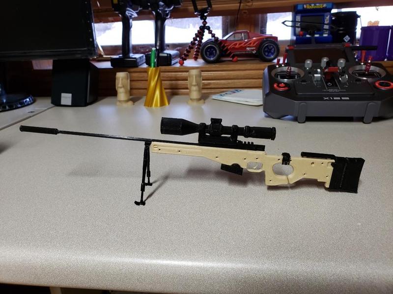 Accuracy International AWM Sniper Rifle