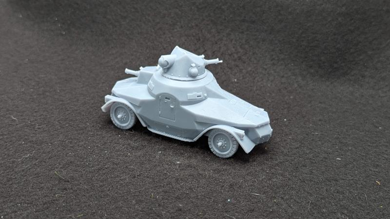 Armored car Skoda PA-III (OA vz.27) (Czech, WW2)