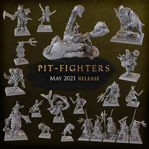 Titan Forge Miniatures - 2021 - May - Pit Fighters