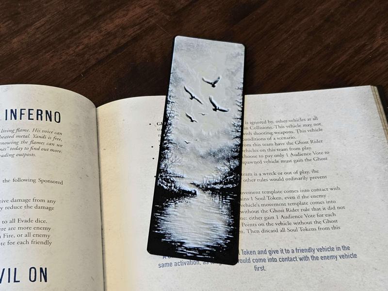 "Lakeside Birds" Bookmark
