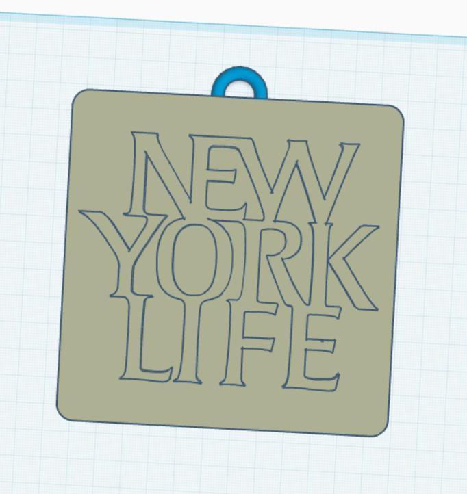 New York Life Logo Chain