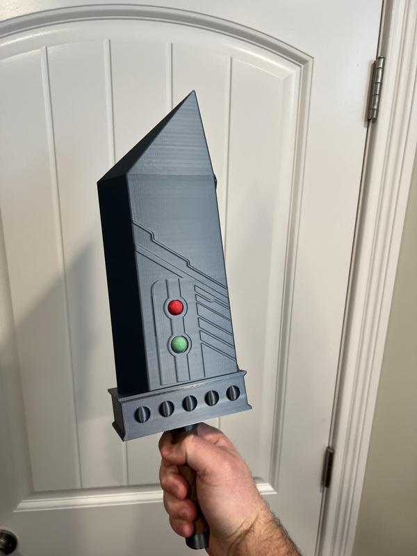 Buster Sword Single Deck MTG Deck Box.3mf