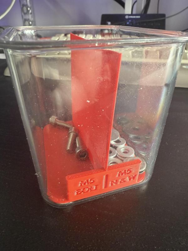 IKEA Skadis (Skådis) bin divider