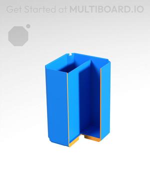 1x1x1.5 - Double Divided Bin - Multibin Insert