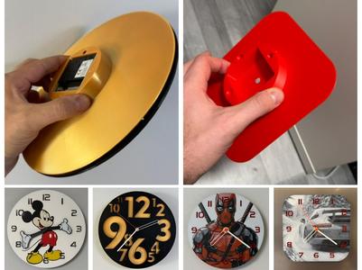 Colored back for the 170 and 245 mm dials
