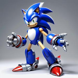 Mecha Sonic Hueforge 