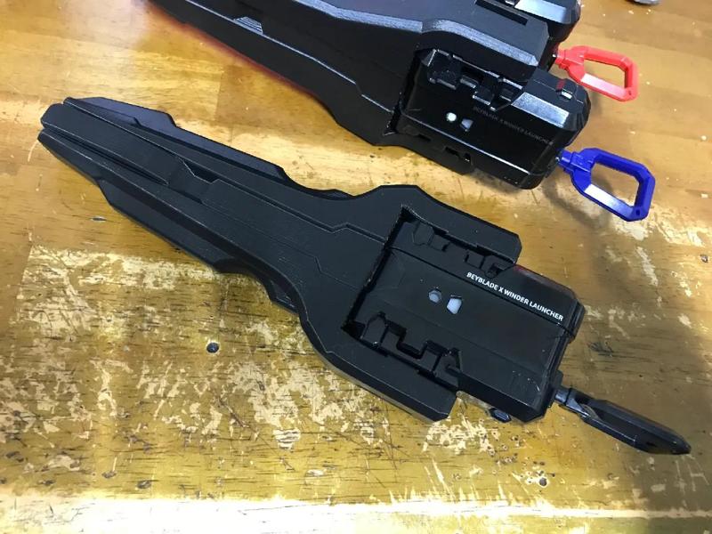 Beyblade X Sword/Hold Launcher Grip /Dual  Launcher MOD   