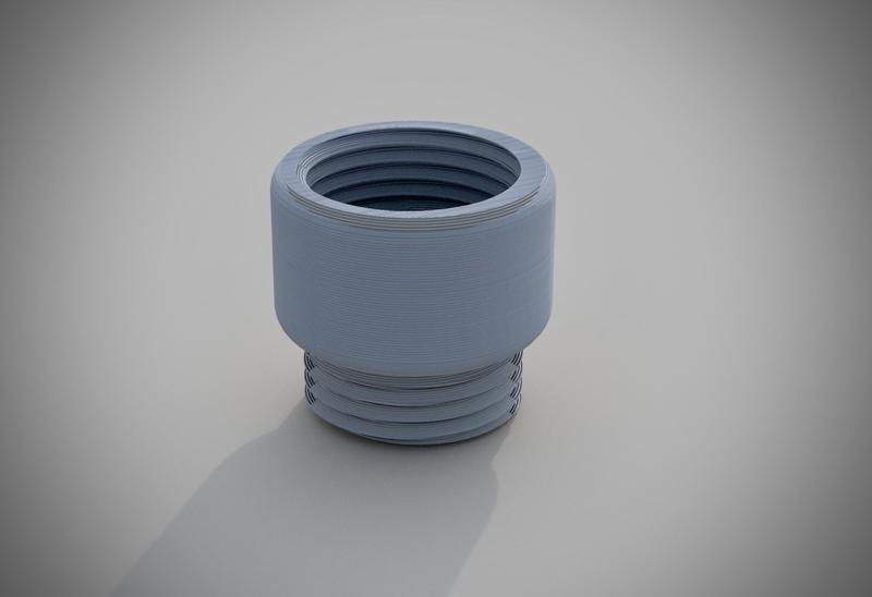 Garden Hose Connector - Male Extension WIP