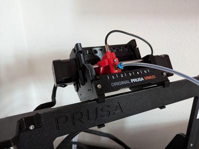 lowered MMU3 frame holder