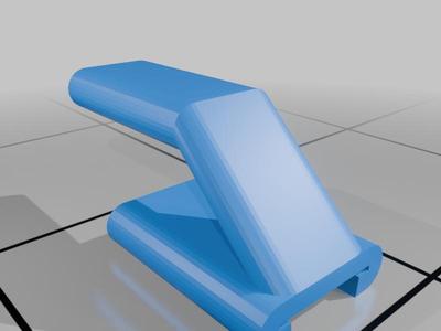 Hutschienen Halter um Dübel aus Elektro Langlochbelchwand zu entfernen.