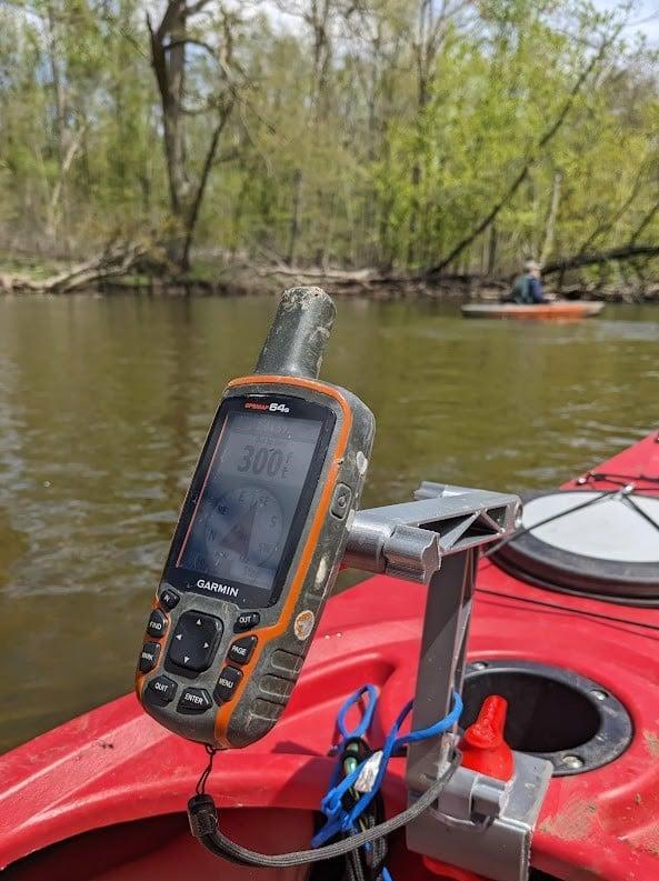 Garmin GPS mount for kayak